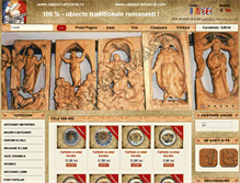 Tablet Screenshot of cadouri-artizanat.ro